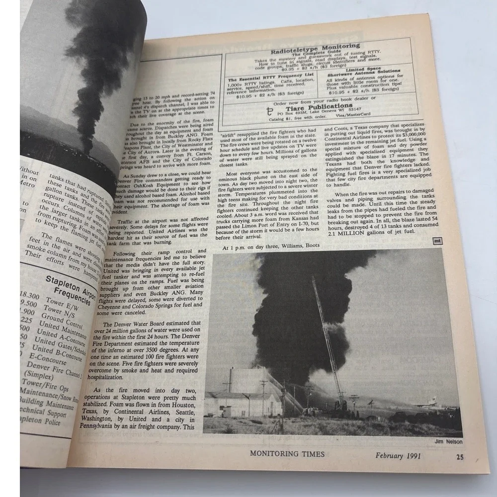 Monitoring Times Magazine Feb 1991 Radio Scanning‎ DEA Smuggler's Blues Vol 10